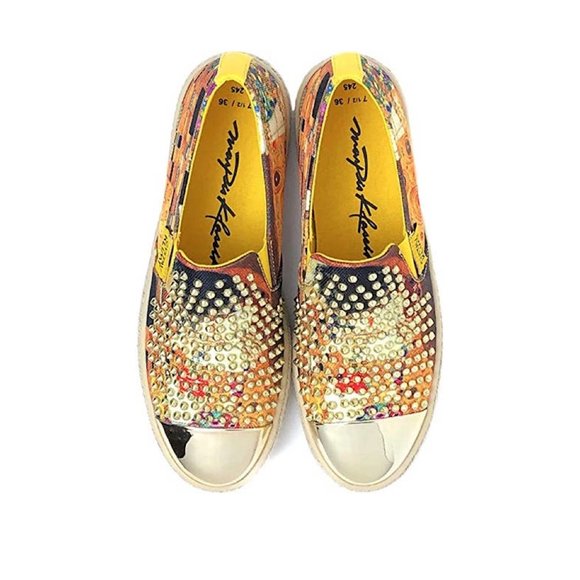 Women's Slip-On Canvas Casual Sneakers Parma - Picture 7 of 8